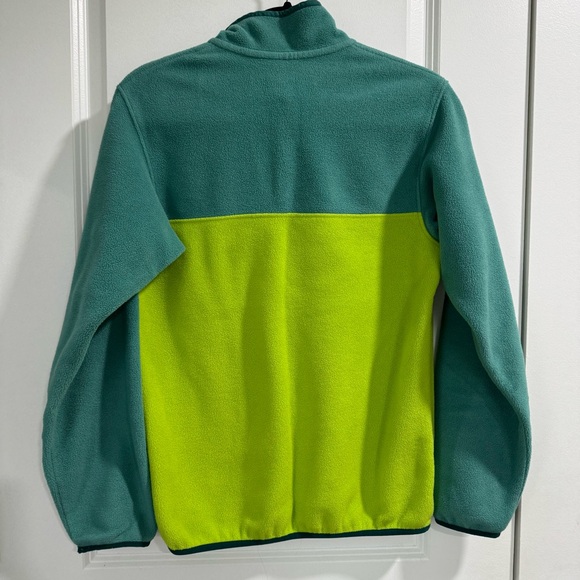Patagonia Lightweight Synchilla Snap-T PulloverFleece  Blue Green Pink S - Picture 6 of 8